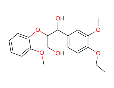 1-(4-ethoxy-3-methoxyphenyl)-2-(2-methoxyphenoxy)-propane-1,3-diol