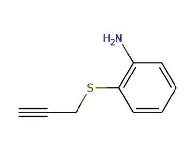 3-(2-aminophenylthio)prop-1-yne
