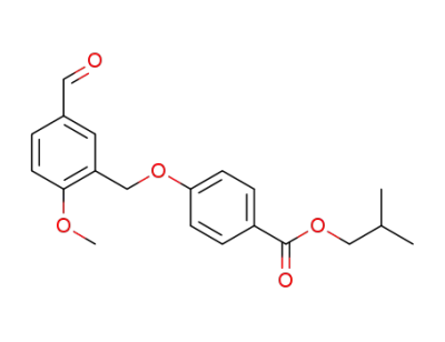 isobutyl 4-(5-formyl-2-methoxybenzyloxy)benzoate
